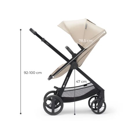 Kinderkraft Newly + Mink pro 3:1 multifunkciós babakocsi - sand beige