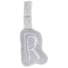 Artesavi  plüss "R" betű - babakocsi csörgőre
