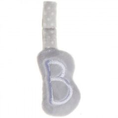 Artesavi  plüss "B" betű - babakocsi csörgőre