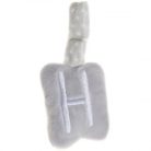 Artesavi  plüss "H" betű - babakocsi csörgőre