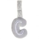 Artesavi  plüss "C" betű - babakocsi csörgőre