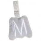 Artesavi  plüss "M" betű - babakocsi csörgőre