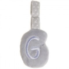 Artesavi  plüss "G" betű - babakocsi csörgőre