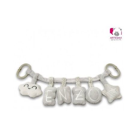 Artesavi  plüss "Z" betű - babakocsi csörgőre
