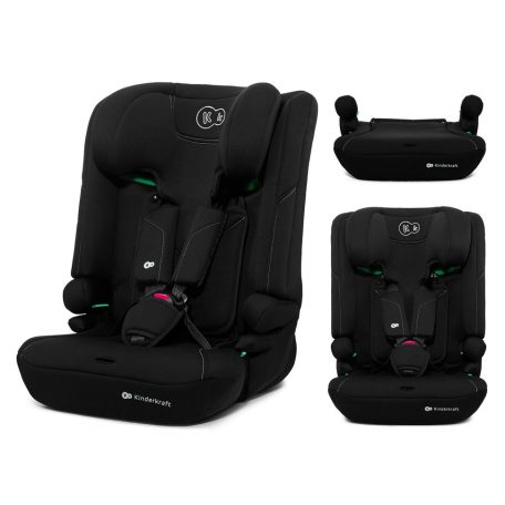 Kinderkraft I-Comfy i-Size biztonsági autósülés  76-150cm - Fekete