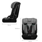 Kinderkraft I-Comfy i-Size biztonsági autósülés  76-150cm - Sötétszürke