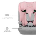 Kinderkraft I-Comfy i-Size biztonsági autósülés  76-150cm - Rózsaszín