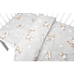   Baby Shop 2 részes babaágynemű 90x120 cm - Jó Éjszakát szürke 