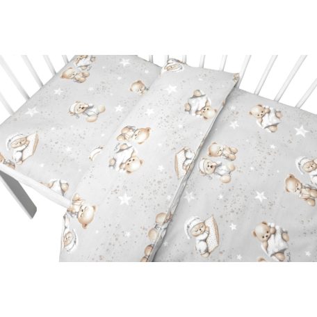 Baby Shop 2 részes babaágynemű 90x120 cm - Jó Éjszakát szürke 