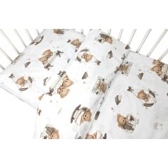   Baby Shop 2 részes babaágynemű 90x120 cm - Mackó álom bézs