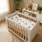 Baby Shop 2 részes babaágynemű 90x120 cm - Mackó álom bézs