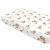 Baby Shop 60*120 cm pamut,gumis lepedő - Mackó álom rózsaszín