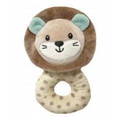 Tulilo puha  plüss csörgő - oroszlán-klón