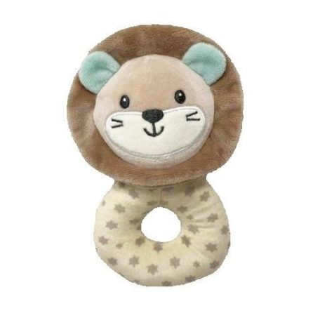 Tulilo puha  plüss csörgő - oroszlán