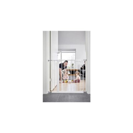 Babydan Maja biztonsági ajtórács 74-80 cm - fehér