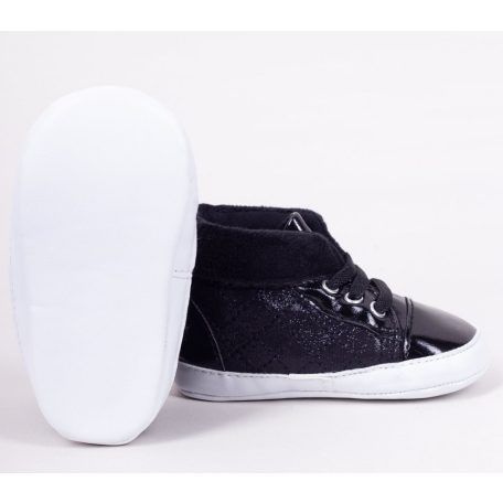 Yo! Babakocsi cipő 6-12 hó - fekete