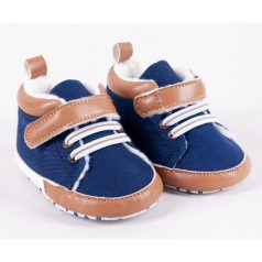 Yo! Babakocsi cipő - kék/barna 6-12 hó