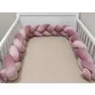 Scamp Fonott rácsvédő velvet 210 cm - Mályva