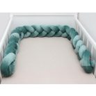 Scamp Fonott rácsvédő velvet 210 cm - Zöld