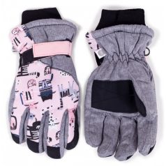 Yo! Bélelt 5 ujjas orkán kesztyű 14cm - cicás 