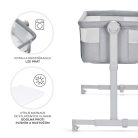 KINDERKRAFT Neste Up2 babaöböl és babaágy  - Light Grey