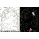 Rejtőzködő unikornisok 1. - Kifestőfüzet kaparós és színezős oldalakkal