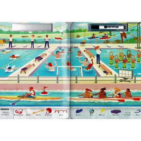 Böngéssz és karikázz! - A sportpályán