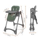 Zopa Primo multifunkciós etetőszék - District Green