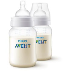   Philips AVENT Hasfájáscsökkentő cumisüveg 2 db
SCY103/02 260 ml 1hó+