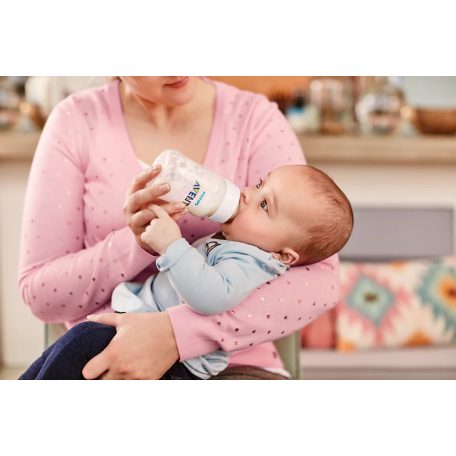 Philips AVENT Hasfájáscsökkentő cumisüveg 2 db
SCY103/02 260 ml 1hó+