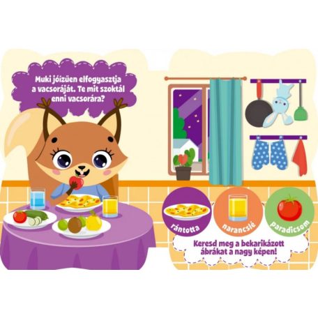 Jó éjszakát, Muki! - Napi rutin