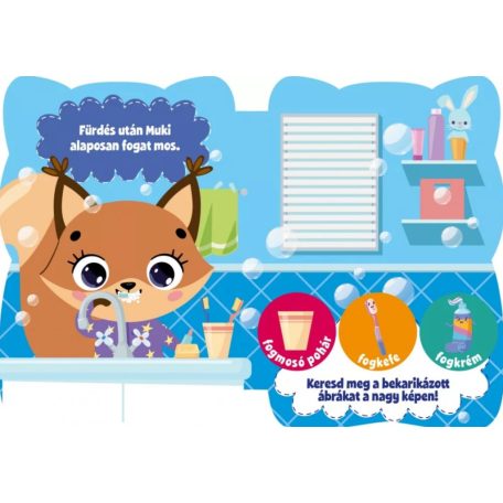 Jó éjszakát, Muki! - Napi rutin