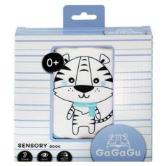 Tigris fejlesztő kétoldalas puha könyv - fekete/fehér 