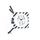 Tigris fejlesztő kétoldalas puha könyv - fekete/fehér 