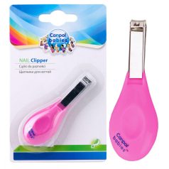 Canpol  baba körömvágó csipesz - pink
