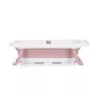 Chipolino Isla összecsukható kád hálós babatartóval 81 cm - Pink