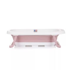   Chipolino Isla összecsukható kád hálós babatartóval 81 cm - Pink