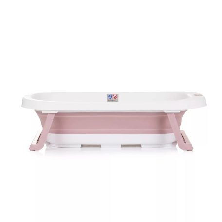 Chipolino Isla összecsukható kád hálós babatartóval 81 cm - Pink
