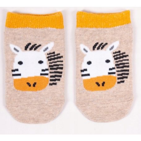 Yo! Baby pamut zokni 0-3 hó - Zebra