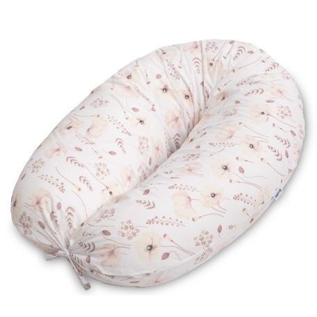 Baba-Mama többfunkciós párna - mák virág