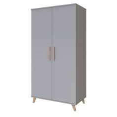 Flip Grey 2 osztású szekrény