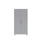 Flip Grey 2 osztású szekrény