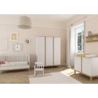 Loop White & Oak 3 osztású szekrény