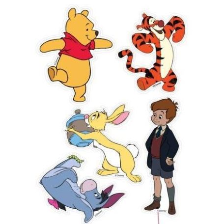 Disney Winnie the Pooh 5 részes fali dekoráció
