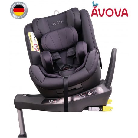 Avova Sperber-Fix I-Size 360° biztonsági gyerekülés 40-105 cm - Koala grey