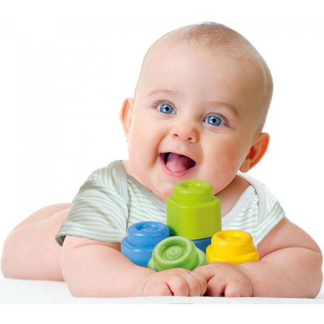 Clementoni Clemmy 24 db-os puha építőkockák