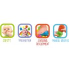 Clementoni Clemmy 24 db-os puha építőkockák