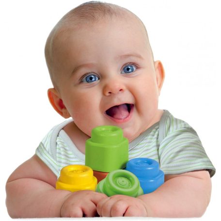 Clementoni Clemmy 24 db-os puha építőkockák