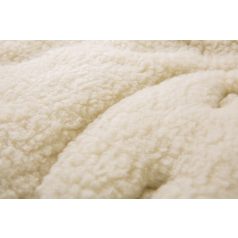 Gyapjú béléses bundazsák babakocsiba - grafitszürke