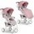 Euro-Cart VOLT PRO sportbabakocsi - Powder Pink